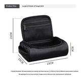 Minimalist Travel Toiletry Organizer Dopp Kit Water-resistant Shaving Bag for Toiletries Accessories, Door Room Essentials, Ideal Chrismas Gifts For Men（Black） In Australia - Darrahopens