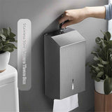 Paper Towel Dispenser - 304 Grade Stainless Steel, Wall Mounted, High Capacity Dispenser for Commercial Bathrooms, Restrooms In Australia - Darrahopens