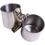 Bird Water Feeder Dishes Bird Bowl for Cage Coop Cups Parrot Food Hanging Pet Animal Stainless Steel Birdcage Bowls Feeding Perches Play Stand with Clamp In Australia - Darrahopens