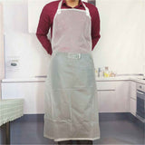 Bib Apron with Fixed Neck Strap and Utility Pocket – Full-Coverage Chef Apron for Kitchen, Restaurant & Café In Australia - Darrahopens