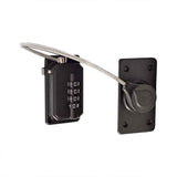 2pcs Anti-Pinch Hand Baby Safety Lock Adjustable No Drilling Cabinet Lock Child Protection Window Digital Password Lock for Home(Black) In Australia - Darrahopens