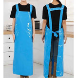 Heavy Duty Aprons, Anti-Corrosion Rubber Apron, Project Industrial Chemical Resistant Work Safe Clothes, Butcher, Dishwashing, Lab Work, Dog Grooming,Blue In Australia - Darrahopens