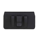 Rugged Oxford cloth Cell Phone Holster Belt Loop Pouch Holder Belt Case , men's waist cover（5.5/6.7in Black） In Australia - Darrahopens