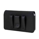 Rugged Oxford cloth Cell Phone Holster Belt Loop Pouch Holder Belt Case , men's waist cover（5.5/6.7in Black） In Australia - Darrahopens