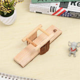 Natural Wooden Seesaw Platform for Small Animals Hamster Gerbil Squirrel Mouse Exercise Play Toys Teeth Chew Toy In Australia - Darrahopens