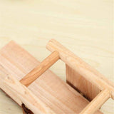 Natural Wooden Seesaw Platform for Small Animals Hamster Gerbil Squirrel Mouse Exercise Play Toys Teeth Chew Toy In Australia - Darrahopens