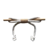 Curtain Tiebacks Rustic Holdbacks for Drapes, Farmhouse Tie Backs for Curtains, Cotton Jute Rope with Wood Club, Natural Boho Decor Shabby Chic Drapery Holder, -2Pack In Australia - Darrahopens
