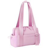 Mini Gym Bag for Women with Adjustable Wide Strap - Lightweight Waterproof Duffle & Crossbody Travel Bag with Wet/Dry Compartments, Multi-Pocket Design for Gym Clothes & Essentials（Pink） In Australia - Darrahopens