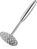 Stainless Steel Potato Masher - Heavy Duty Mashed Potato Maker, Avocado, Sweet Potato, Vegetable, Fruit Mash Tool In Australia - Darrahopens