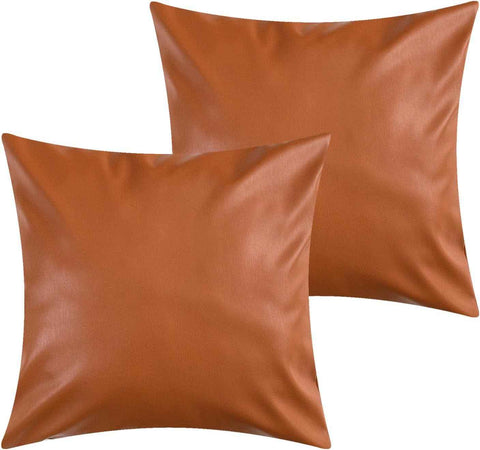 18 x 18 Set of 2 Boho Pillow Covers Throw Pillows Farmhouse Modern Decorative Throw Pillow Covers Luxury Accent Pillows Cushion Cases for Couch Bed Sofa(Amber Brown ) In Australia - Darrahopens