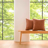 18 x 18 Set of 2 Boho Pillow Covers Throw Pillows Farmhouse Modern Decorative Throw Pillow Covers Luxury Accent Pillows Cushion Cases for Couch Bed Sofa(Amber Brown ) In Australia - Darrahopens