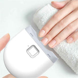 Automatic Electric Nail Clipper, Electric Nail Filer, USB Rechargeable with Nail Clipping Storage, Safe for Babies, Childrens, Adults, Seniors and Caregivers, White In Australia - Darrahopens