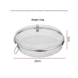 304 stainless steel air fryer accessories, drying grill, detachable dehydration rack, multifunctional drying mesh screen In Australia - Darrahopens