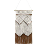 Hanging Tapestry Hand Woven Tapestries Boho Wall Art Decor Home Wall Decor Wall , Brown（40*70cm） In Australia - Darrahopens