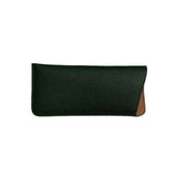 2pcs Women's Eyeglass Case Leather Soft Holder Pocket Cases Slim Travel Pouch for Sunglasses Eyeglasses Readers（black） In Australia - Darrahopens