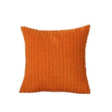 Throw Pillow Covers 18*18Set of 2 Fall Pillow Covers, Decorative Throw Pillows for Couch, Bed, and Home Decor（tangerine orange） In Australia - Darrahopens