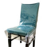 2 Pack Plastic Chair Covers, Clear Dining Room Chairs Cover Set, Transparent Waterproof Seat Protector from Cat Scratch, Dust, Spill In Australia - Darrahopens