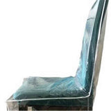 2 Pack Plastic Chair Covers, Clear Dining Room Chairs Cover Set, Transparent Waterproof Seat Protector from Cat Scratch, Dust, Spill In Australia - Darrahopens