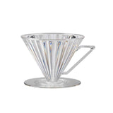 Coffee Dripper, Resuable Pour Over Coffee Maker With Handle, Slow Brewing Coffee Pour Over for Cafe, Travel, Home&Offices, Single Cup Coffee Pour Over 1-2 people [V-31] In Australia - Darrahopens