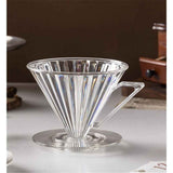 Coffee Dripper, Resuable Pour Over Coffee Maker With Handle, Slow Brewing Coffee Pour Over for Cafe, Travel, Home&Offices, Single Cup Coffee Pour Over 1-2 people [V-31] In Australia - Darrahopens