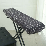 Piano Dust Cover Weighted Keyboard Small Keyboard Piano Covers Waterproof Locking Clasp Keep It From Dust and Dirt （Medium size piano case） In Australia - Darrahopens