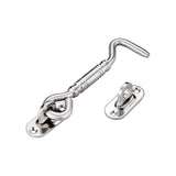 4-inch window windproof artifact, solid door bolt, latch, door buckle, stainless steel sliding door and window windproof hook fastener 2pcs In Australia - Darrahopens