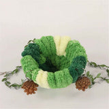 Bird's Nest hammock toy, suitable for small and medium-sized pet parrots, long tailed parrots, cockatoos, cockatoos, Amazon lovebirds, boogie, finch, canary, hamster, sand rat (green swing nest) In Australia - Darrahopens