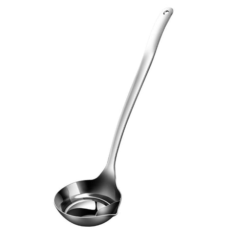 Oil Separating Stainless Steel Soup Ladle/Grease Trap Long Spoon/Fat Separator Serving Spoon/Healthy Lifestyle/Kitchen Accessory In Australia - Darrahopens