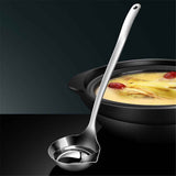 Oil Separating Stainless Steel Soup Ladle/Grease Trap Long Spoon/Fat Separator Serving Spoon/Healthy Lifestyle/Kitchen Accessory In Australia - Darrahopens