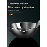 Oil Separating Stainless Steel Soup Ladle/Grease Trap Long Spoon/Fat Separator Serving Spoon/Healthy Lifestyle/Kitchen Accessory In Australia - Darrahopens
