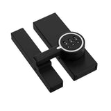 Black (Luminous) 180 Degree Barn Door Lock,3 Digit Password Keyless,Mechanical Password Lock,Flip Latch with Combination,for Barn Door, In Australia - Darrahopens