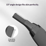 Electric Eyebrow Trimmer for Women, Nose Hair Painless Razor Removal for Men, Mini Epilator for Bikini, Remover for Face, Eye Brow, Nose Hair, Ear Hair, Chin, Peach Fuzz, Lips, Arms, Body (Black) In Australia - Darrahopens