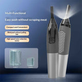 Electric Eyebrow Trimmer for Women, Nose Hair Painless Razor Removal for Men, Mini Epilator for Bikini, Remover for Face, Eye Brow, Nose Hair, Ear Hair, Chin, Peach Fuzz, Lips, Arms, Body (Black) In Australia - Darrahopens