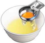 2pcs Egg Yolk Separator，Egg Separator for Raw Eggs,Food Grade Stainless Steel Egg Yolk White Separator, Kitchen Baking Gadgets In Australia - Darrahopens