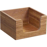 Acacia Wood Sticky Note Holder, Post It Note Dispenser for Office Desk Accessories, Self Stick Note Pad Holder, Memo Pad Holder Dispenser Organizer for School Office Desk Supplies In Australia - Darrahopens