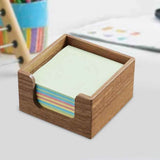Acacia Wood Sticky Note Holder, Post It Note Dispenser for Office Desk Accessories, Self Stick Note Pad Holder, Memo Pad Holder Dispenser Organizer for School Office Desk Supplies In Australia - Darrahopens