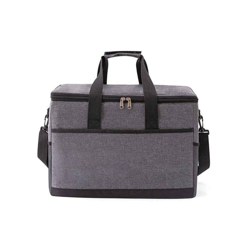 Collapsible  Cooler Bags Insulated, Front Zipper Pocket & Shoulder Strap, Portable Leakproof Soft Sided Coolers for Camping/Beach/Picnic/Travel - Grey small size In Australia - Darrahopens