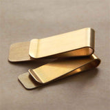 Metal Brass Money Cash Clip Slim Credit Card Holder Banknote Wallet for Man Women Lightweight Pocket Money Clips 4Pack In Australia - Darrahopens