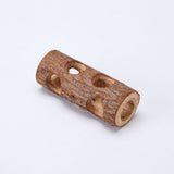 Natural Wood Tunnel Hamster Tunnel for Hamster Reptile Small Animals Cage Hollow Tree Trunk Hideout Toy (20cm long  aperture 3.8CM) In Australia - Darrahopens