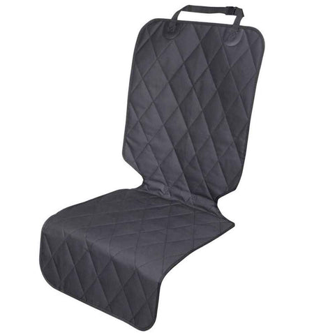 Dog Front Seat Cover  Car Seat Protector for Dog, Car Cover for Pet, Front Single Bucket Captain Chair Protector, Standard, Black, 1Pack In Australia - Darrahopens