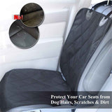 Dog Front Seat Cover  Car Seat Protector for Dog, Car Cover for Pet, Front Single Bucket Captain Chair Protector, Standard, Black, 1Pack In Australia - Darrahopens