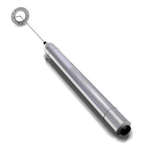 Milk Frother Handheld Electric Milk Foamer Portable Mini Mixer Machine Stainless Steel Touch Handheld Espresso Mixer Battery Operated Frother Coffee Stirrer Maker for Hot Chocolate Coffee In Australia - Darrahopens