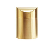 Stainless Steel Trash Can with Swing Lid, Mini Countertop Trash Bin Bathroom, Golden Desktop Garbage Cans Tiny Kitchen Waste Bins with Trash Bag In Australia - Darrahopens