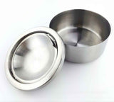2pcs Silver Metal Ashtray with a Lid for Cigarettes - Windproof Outdoor Ashtrays Can Patio Outdoor Indoor Decorative Fancy Ash Tray In Australia - Darrahopens