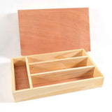 Drawer Organizer Premium Cutlery and Utensil Tray| Perfect For The Kitchen, Bathroom, Desk, etc.| Kitchen Drawer Divider with 4 Compartments In Australia - Darrahopens