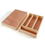 Drawer Organizer Premium Cutlery and Utensil Tray| Perfect For The Kitchen, Bathroom, Desk, etc.| Kitchen Drawer Divider with 4 Compartments In Australia - Darrahopens