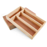 Drawer Organizer Premium Cutlery and Utensil Tray| Perfect For The Kitchen, Bathroom, Desk, etc.| Kitchen Drawer Divider with 4 Compartments In Australia - Darrahopens