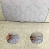 Sofa Armrest Organizer Non-Slip Remote Control Holders for Recliner Couch Chair Armchair Caddy with 5 Pockets for Table,Cell Phone,Magazines,Books (grey) In Australia - Darrahopens