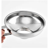 Stainless Steel Wide Mouth Funnel Rust Resistant Canning Funnel Kitchen Cooking Jars Funnel with Handle for Liquids and Solids (small size) In Australia - Darrahopens