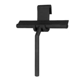 Squeegee for Window Cleaning Bathroom Squeegee Window Washer Glass Shower Door Mirror Tile Tub Silicone Cleaning Tool （Black) In Australia - Darrahopens